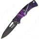 Bear Edge Muddy Girl Lockback Money Clip Folding Knife, 2.25 black coated 440 stainless blade, Muddy Girl camo stainless handle, 61528
