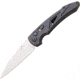 Bear OPS Auto Bold Action 16 Folding Knife, 3in, Bead Sandvik 14C28N, Black Aluminum Handle, AC-1600--AIBK-P