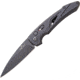 Bear OPS Auto Bold Action 16 Folding Knife, 3in, Sandvik 14C28N, Black Aluminum Handle, AC-1600-AIBK-B