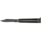 Bear Ops Bear Song II Fold Knife, black finish SS Blade BCB200B4T