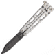 Bear Ops Bear Song IV Fold Knife, SS clip Blade, Bead blast finish aluminum Handle BCB35014