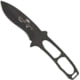Bear OPS Constant Fixed Blade Knife, 2.88in, 1095 Carbon Steel, Black Epoxy Powder Coating Handle, CC-400-B