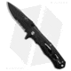 Bear OPS Folding Knife, 3.50in, CPM S35VN Stainless Steel, Drop Point Blade, G10 Black Handle, Black/Black, 8.00in, BHQ-184422
