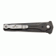 Bear OPS Auto Bold Action III Automatic Folding Knife, 4.5in Closed, 3.25in, Sandvik 14C28N, Bead Blast Stiletto Style Blade, Black Aluminum Handle, AC-300-ALBK-S