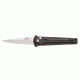 Bear OPS Auto Bold Action III Auto Folding Knife, 4.5in Closed, 3.25in, Sandvik 14C28N, Bead Blast Stiletto Style Blade, Black Aluminum Handle, AC-300-ALBK-S