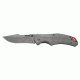 Bear &amp; Son Cutlery 4 3/8 in Gray Stainless Framelock Assisted Opener W/Ball Bearing Washers, Silver, Medium 61114