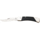 Bear &amp; Son Cutlery Automatic Lockback Automatic Folding Knife, 3.75 in, 440 Stainless Steel, G10 Handle, Black, GA97