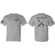 Bear &amp; Son Cutlery Just Flip It T-Shirts - Men's, Gray, Small, Cotton/Polyester, T-BAS-JFIT-S