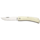 Bear &amp; Son Cutlery Farmhand White Bone Folding Knives, 2.75in, 440 Stainless Steel, White Bone Handle, WSC37L