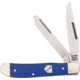 Bear &amp; Son Cutlery Mini Trapper Silver and Blue Knife BCG07B