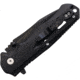 Bear &amp; Son Cutlery Rancor II Black Folding Knife, 4.38in Closed, 2.88in Black Partially Serrated S35VN Stainless Modified Drop Point Blade, Black G10 Handle, MC-400-B4-BS35SR