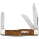 Bear &amp; Son Kodiak Stockman, spey and sheepsfoot Blade, desert iron Wood Handle BCK247E