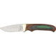 Bear &amp; Son Pro Skinner Fixed Blade Knife w/ Camo Wood Handle