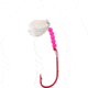 BearPaw Flicker Snelled Hook, Baitholder, 12in Mono, Red, Size 1, 6 per Pack, FNRBH-1
