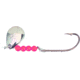 BearPaw Flicker Snelled Hook, Baitholder, Nickel Spinner, 8in Mono, Bronze, Size 2, 6 per Pack, FNBH-2