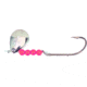 BearPaw Flicker Snelled Hook, Baitholder, Nickel Spinner, 8in Mono, Bronze, Size 6, 6 per Pack, FNBH-6
