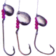 BearPaw Flicker Snelled Hook, Long Shank, 8in Mono, Bronze, Size 8, 6 per Pack, FNLS-8