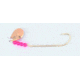 BearPaw Flicker Snelled Hook, Long Shank, 8in Mono, Gold, Size 4, 6 per Pack, FGLS-4