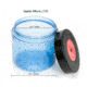 BearVault Jaunt Bear Resistant Food Canister, Transparent Blue, 1.9 Gal, BV450