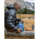 BearVault Jaunt Bear Resistant Food Canister, Transparent Blue, 1.9 Gal, BV450