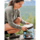 BearVault Jaunt Bear Resistant Food Canister, Transparent Blue, 1.9 Gal, BV450