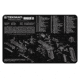BECK TEK, LLC TEKMAT TEKR17RUGER-SR9 Ruger SR9 Handgun Cleaning Mat 11x17x1