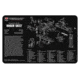 BECK TEK, LLC TEKMAT TEKR17RUGERSR22 Ruger SR22 Handgun Cleaning Mat 11x17x