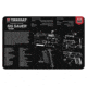 BECK TEK, LLC TEKMAT TEKR17SIGP250 Sig Sauer P250 Handgun Cleaning Mat 11x17