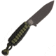 Becker Knife &amp; Tool EsKabar Black-OD Paracord Wrap Fixed Blade Knife, 3.5in, Drop Point, Black, Paracord Wrapped Handle BKR14PC