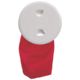 Beckson Marine 5" Stow-Away Deck Plate - White w/12" Bag, DP50BW