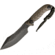 Behring Technical Badlander Fixed Blade Knife, 9in, 5in, Sawback, OD Green, G10 Handle BEH210