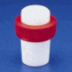 Bel-Art SAFE-LAB Teflon Resin Stoppers, Solid, SCIENCEWARE 201961502
