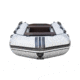 Beluga Boats 10 Feet Inflatable Boat, 3 Person, Light Gray C-10FFDGREY