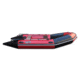 Beluga Boats 12 Feet Inflatable Boat, 6 Person, Red/Black K-12RFDRED