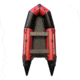 Beluga Boats 12 Feet Inflatable Boat, 6 Person, Red/Black K-12RFDRED