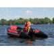 Beluga Boats 13 Feet Inflatable Boat, 7 Person, Red/Black K-13RFDRED
