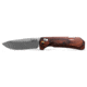 Benchmade Hunt Grizzly Creek Hunting Folding Knife, 3.49 in, CPM-S30V Steel, Drop Point Blade, Stabilized Wood, Brown Handle 15062