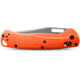 Benchmade Hunt Taggedout Folding Knife, 3.5 in, CPM-154, Drop Point Blade, Grivory, Orange Handle, Reversible Tip-Up, 15535