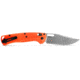 Benchmade Hunt Taggedout Folding Knife, 3.5 in, CPM-154, Drop Point Blade, Grivory, Orange Handle, Reversible Tip-Up, 15535