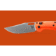 Benchmade Hunt Taggedout Folding Knife, 3.5 in, CPM-154, Drop Point Blade, Grivory, Orange Handle, Reversible Tip-Up, 15535