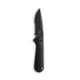 Benchmade 430 Model Folding Knives, 3.55 in, CPM-D2 Steel, Combo Edge, Folding Blade, Black Grivory Handle, Black/Black, 8.29inch, 430SBK-02