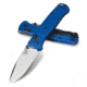Benchmade 535 Bugout Knife, Plain, Blue/Silver, 535