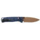 Benchmade 535FE-05 Bugout Folding Knife, 3.24, CPM-S30V 58-60, Drop-point, Crater Blue, 535FE-05