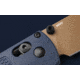 Benchmade 535FE-05 Bugout Folding Knife, 3.24, CPM-S30V 58-60, Drop-point, Crater Blue, 535FE-05