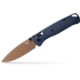Benchmade Bugout Folding Knife, 3.24, CPM-S30V 58-60, Drop-point, Crater Blue, 535FE-05
