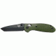 Benchmade 557 Tanto Mini-Griptilian Knife by Pardue Design w/ Plain Edge BK Coated Blade &amp; Olive Drab Handle 557BKOD