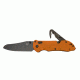 Benchmade 915 Triage Triple Utility Tool Knife w/ Plain Edge BK Blade &amp; Safety Orange Handle 915BK-ORG