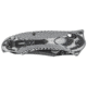 Benchmade 950 Rift Knife by Osborne Design w/ Combo Edge BK1 Coated Blade, Black &amp; Charcoal Handle