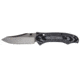Benchmade 950 Rift Knife by Osborne Design w/ Plain Edge Blade, Black &amp; Charcoal Handle 950
