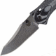 Benchmade 950 Rift Knife by Osborne Design w/ Plain Edge Blade, Black &amp; Charcoal Handle 950